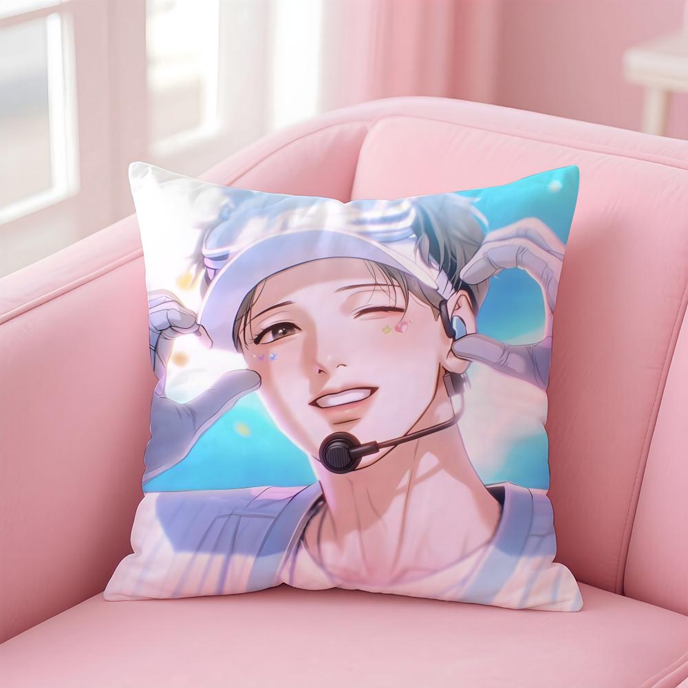 J-JINX Bl Comics Cushion Cover Comfortable Reversible Pillow Cover Ideal For Car Sofa Bedroom & Beyond