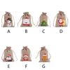 Party Wedding Drawstring Pouch Christmas Ornament Candy Bags Christmas Decorations Storage Bags