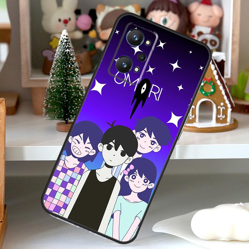 Omori Game For OPPO Realme C55 C35 C33 C31 C30 C25 C21Y C11 GT Neo 5 3T 2T Realme 10 9 11 Pro Plus Case