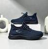 Men's Plus Size Mesh Breathable Sports Shoes: Lightweight, Non-slip, Wear-resistant, for Outdoor Spring/Summer Casual Wear.