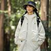 Giacca Outdoor da Montagna da Uomo Autunnale Antivento e Impermeabile Giacca da Lavoro Ampia con Cappuccio Funzionale Casual