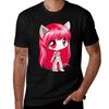 Lucy Elfen Lied Tshirt Summer Casual Loose Tshirt