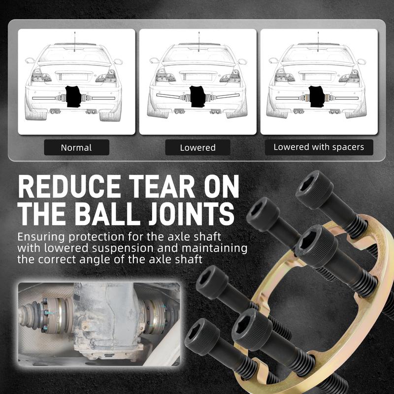 For 188 Version Case Differentials Axle Driveshaft Spacer, for BMW E46/E36/E90/E91/E92/E93 325i 328i,E30 325i,Z4 E85 2.5i 3.0i