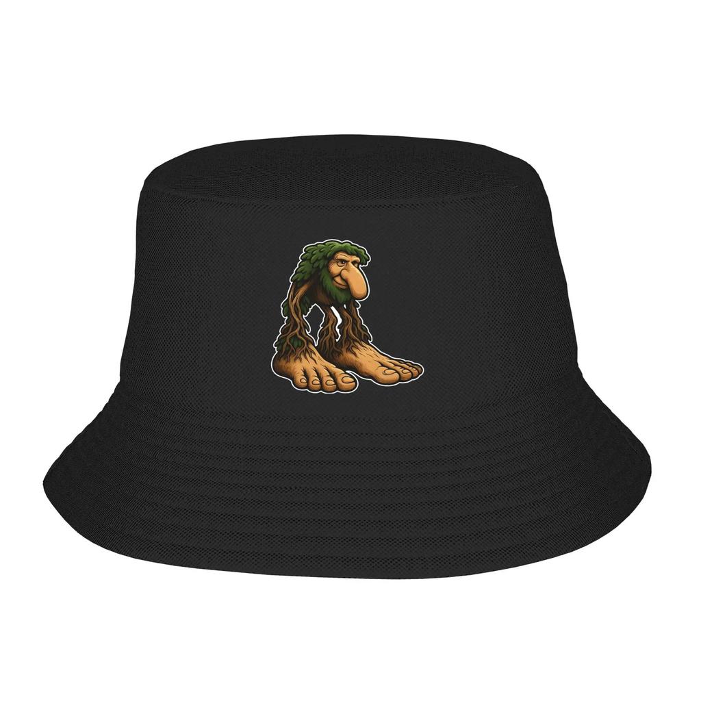 Bucket Hat Brr Brr Patapim Italian Brainrot Meme Panama Hats Unisex Women Cotton Fisherman Caps Reversible Fisherman Hats Winter