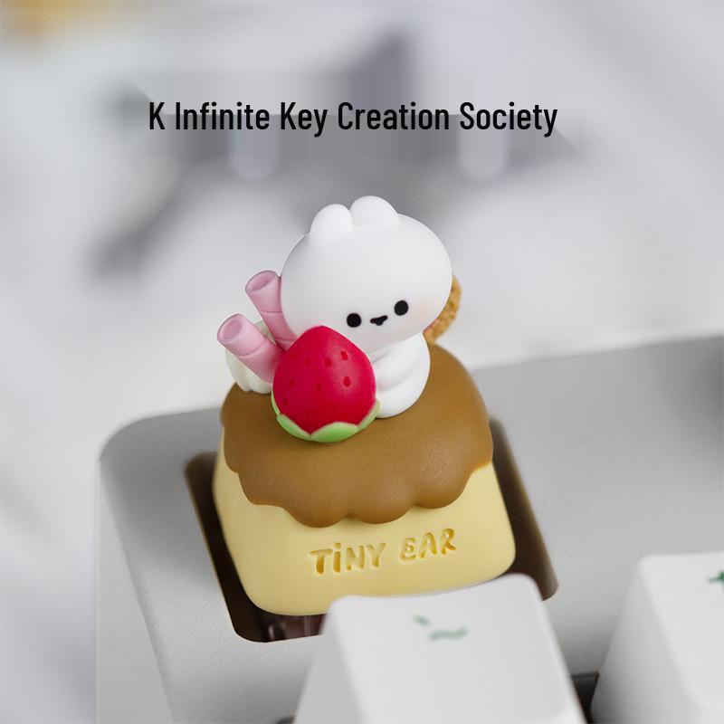 Little Ear Rabbit Sweet Encounter Keycaps Series