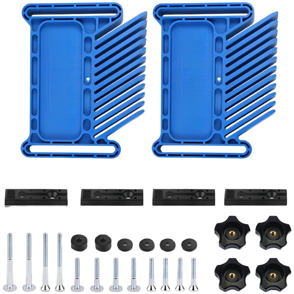 1Pc Blue Feather Board 16.5*13*1.4cm Woodworking Feather Table Workbench DIY Extension Flip Board For Handmaking Accessories