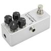 Compressor Guitar Effect Pedal Metal Silver Mini Compressors Pedals 4 Basic Controls