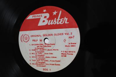 LP Record PRINCE BUSTER - Prince Buster Record Shack Presents PB10 PRINCE BUSTER US Reggae, Ska & Dub Used