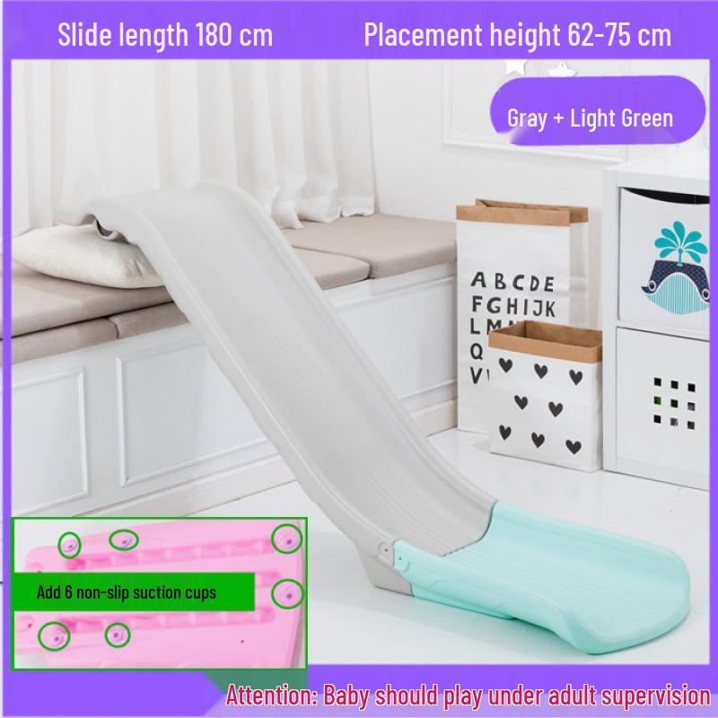 Compact Indoor Toddler Slide: Convertible Sofa or Bedside Toy for Small Spaces