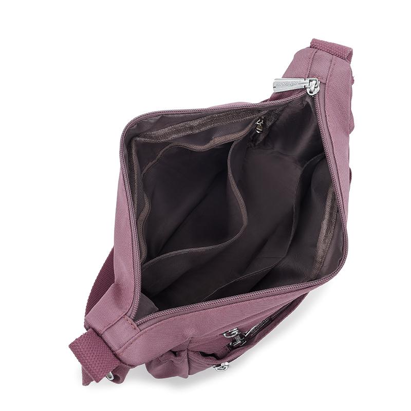 Crossbody-Tasche mit großem Fassungsvermögen Damen Leichte Wasserabweisende Nylon-Umhängetasche Muttertasche