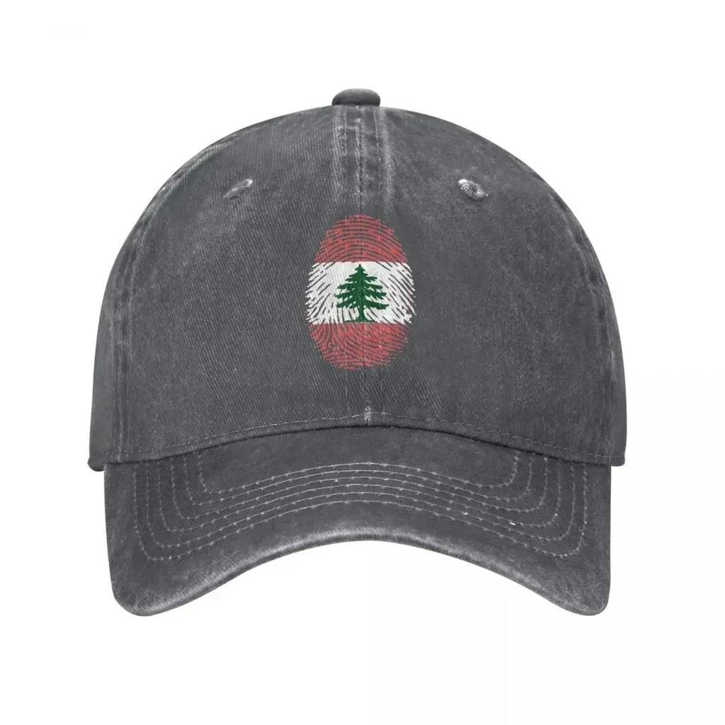 Lebanon Baseball Caps Classic Distressed Cotton Snapback Cap Unisex Style Outdoor Activities Caps Hat