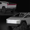 ctkhn3 1/24 Teslas Cybertruck Pickup Alloy Car Model Diecasts Metal Toy Off-road Vehicles Truck Model Simulation Sound Light Kids Gifts