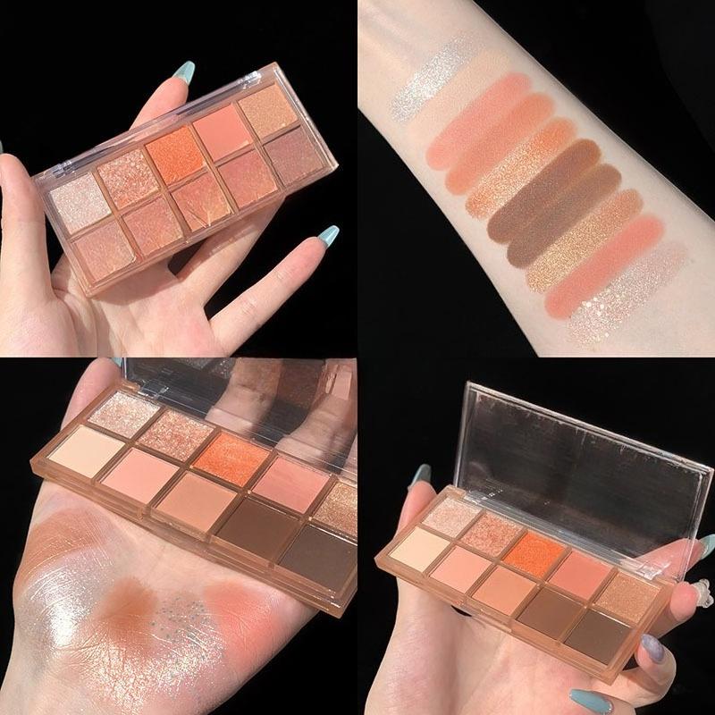 9/12/15/18/20/25 Colors Matte Glitter Eyeshadow Pallete Eyeshadow Pigment Diamond Shimmer Nude Shiny Makeup Eye Glitter
