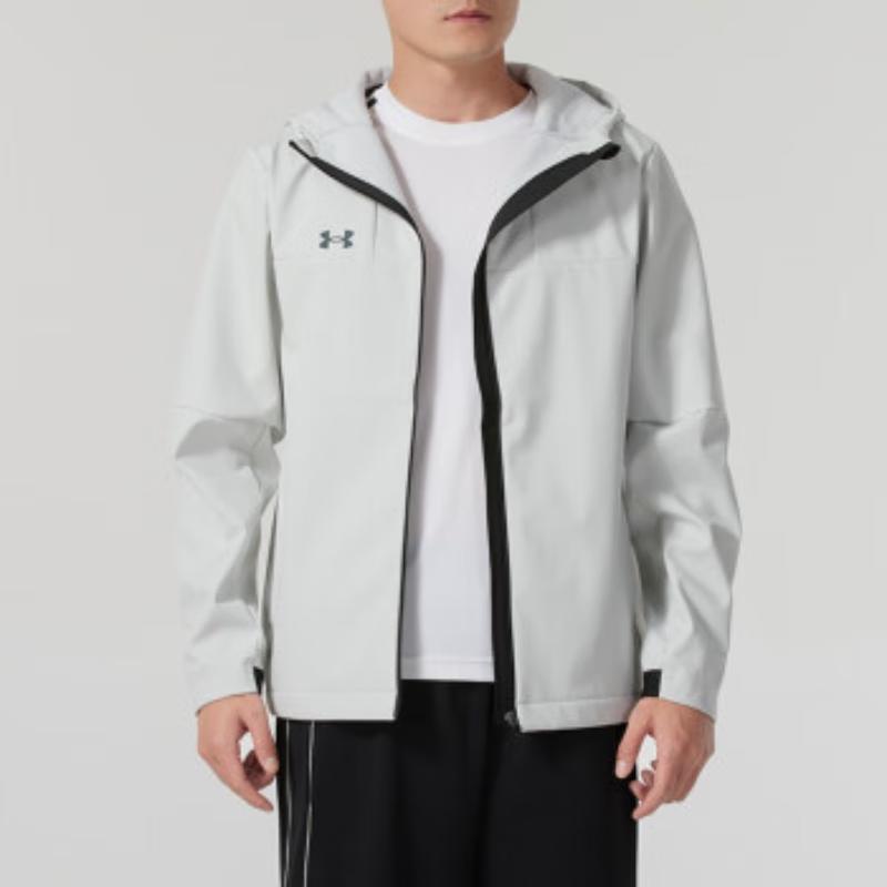 Under Armour Unisex Windproof Fleece Lined Hooded Zip Jacket M