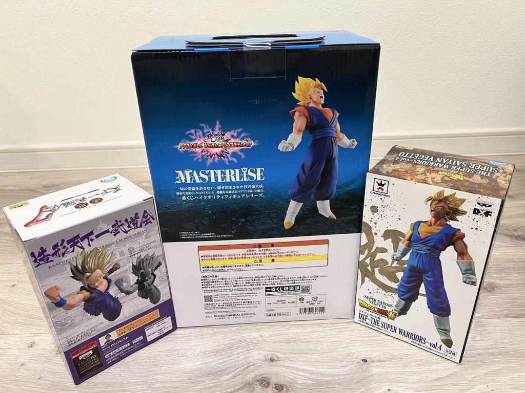 [USED] Dragon Ball Z MASTERLISE C Prize Vegito etc.