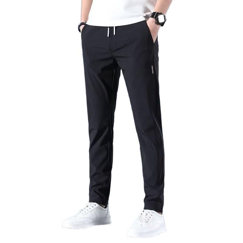 Herren Sommer Leichte Schnelltrocknende Sportliche Gerade Geschnittene Freizeithose