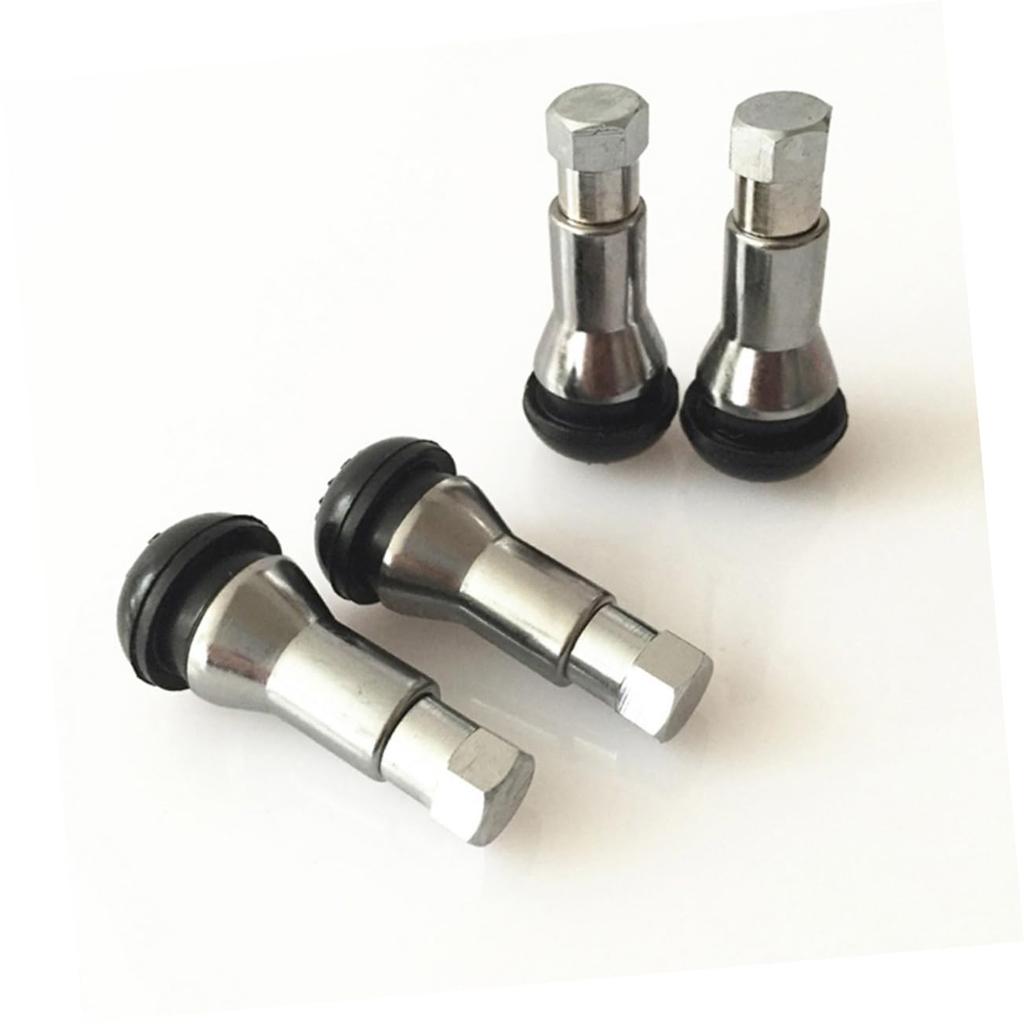 HAWILLOSCH 4Pcs Tr413ac Decorative Tire Valve Stem Cap Kit Car Kit Tire Stem Cover