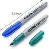 Multicolor Permanent Markers Bulk, 40 Packs Red Blue Green Black Fine Tip Permanent Markers, Waterproof Markers, Premium Smear