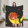 P-Pumuckl Deka Kvalitní Teplá Měkká měsíc Lůžkoviny Přehozy Zimní Cestování Kancelář Pohovka Postel Neformální Přehoz na postel