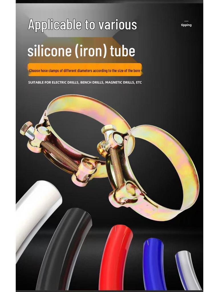 European Galvanized Durable Anti-Corrosion U-Bolt Hose Clamp for Secure Piping