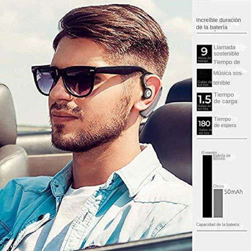 V9 Business Bluetooth Earphone TWS Stereo Bluetooth Headset Wireless Hanging Earbuds Sport Handsfree Earphone with Mic for Phone