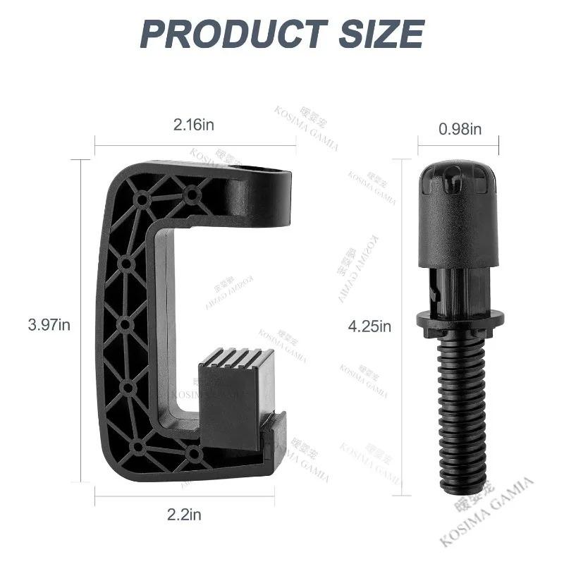 For Logitech G25 G27 G29 G920 G923 Driving Force GT Black Steering Wheel System Fixing Clamp High-strength Wear-resistant