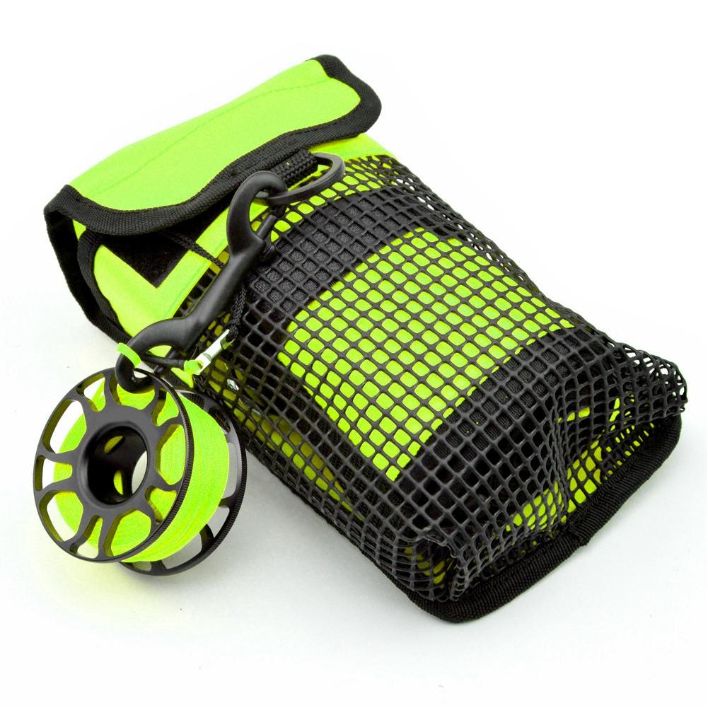 BG 984 Scuba Diving Gear Bag Portable Lightweight Mesh Underwater Storage Carrying CaseFluorescent green