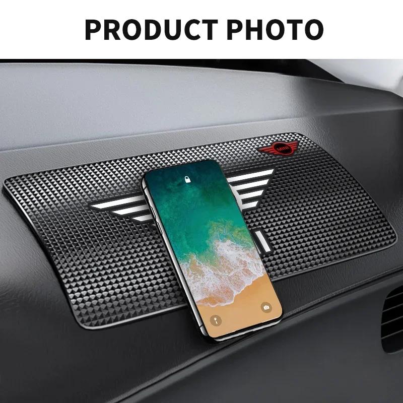 MAKKG1 Car For BMW Car Silicone Sticky Non-slip Mat Car Dashboard Phone Anti-slip Mat For BMW Mini Cooper One S R50 R53 R56 R60 F55 F56