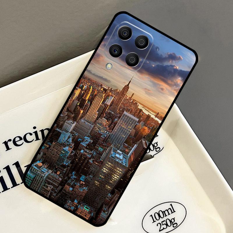 New York City Case For Samsung Galaxy M21 M31 M14 M34 M54 M33 M16 M36 M56 M53 M13 M12 M32 M52 M15 M55 M35