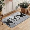 1Pcs Anti Fatigue Kitchen Rugs, Butterfly Print Waterproof Non-Slip Thick Cushioned Kitchen Mat Heavy Duty Comfort Standing Mat for Kitchen