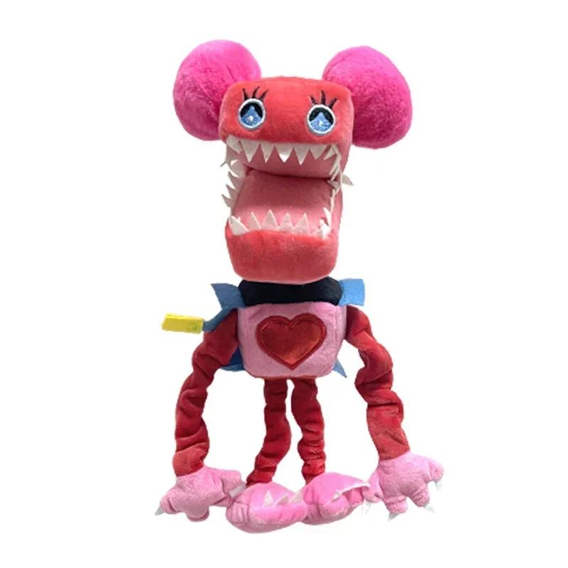 Cartoon Boxy Boo Spielzeug Gruseliges Spiel Peripheriepuppen Roter Roboter Gefüllte Plüschpuppen Weihnachtsgeschenk Sammlerpuppen