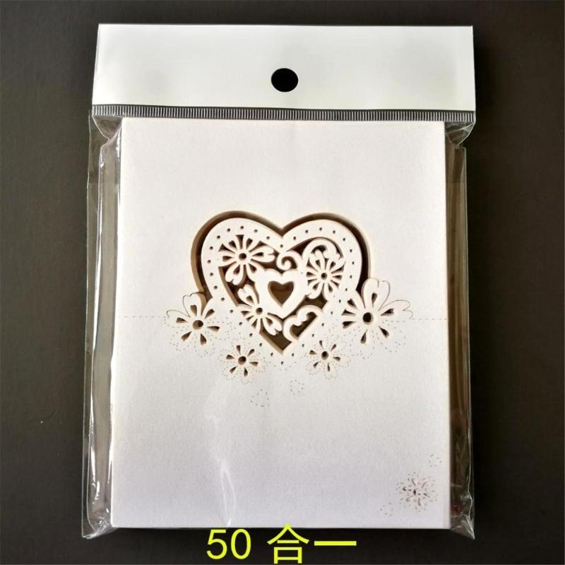50Pcs Heart Shape Table Number Cards Wedding Table Number Card For Table Setting Wine Glass Christmas Wedding Decoration
