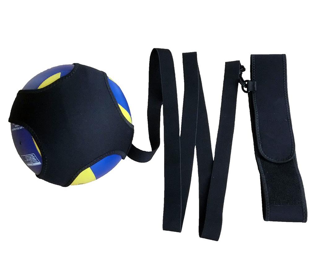 Volleyball Service Fits Size 4 and 5 Secure 240cm Training Aid for Serving Practice and Shoulder Club Circle Trainer, Balls, Strap, Strengthening,