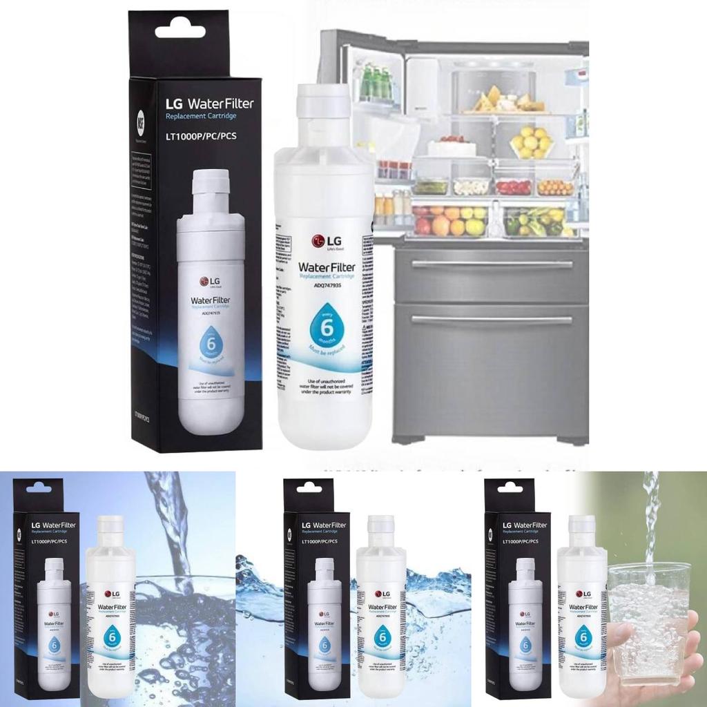 Lt1000p Vodní filtr do chladničky Vysoká kapacita 200 galonů Bílý čistič