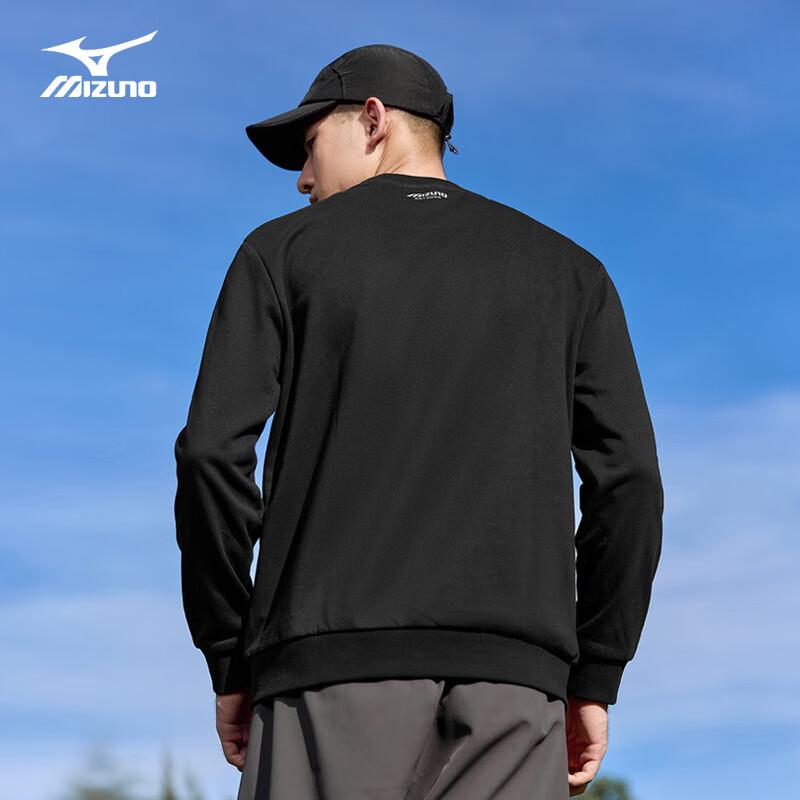 MIZUNO Men's Outdoor Casual Long-Sleeve Round Neck Sweatshirt