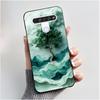 Cute Case For LG Q61 Capa For LG K61 Coque For LG Q70 Fundas Printing Shell Protective Cover Soft Silicone Cartoon Black Casing