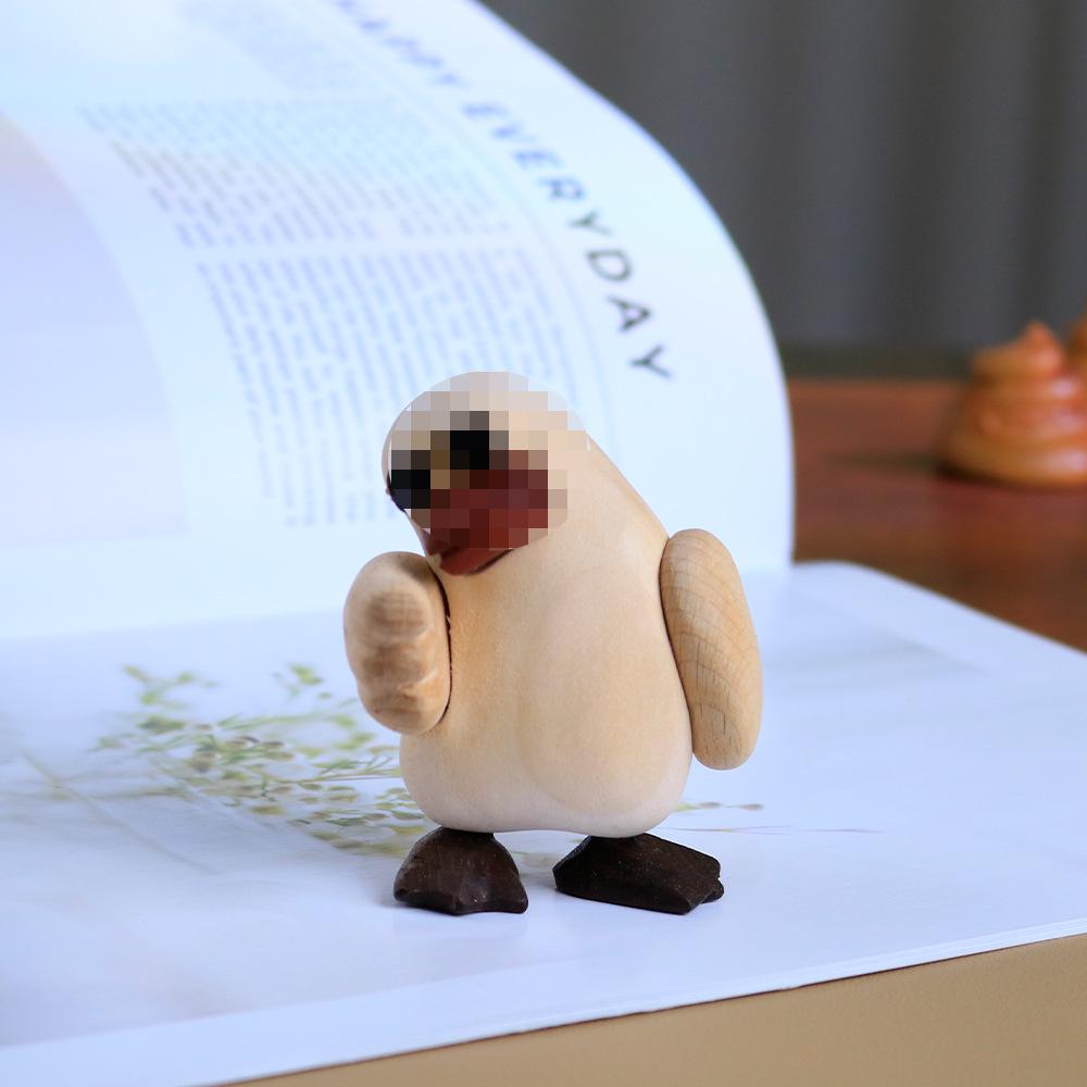 

Creative Goose Figurine Sunglasses Ornament for Home Decor
