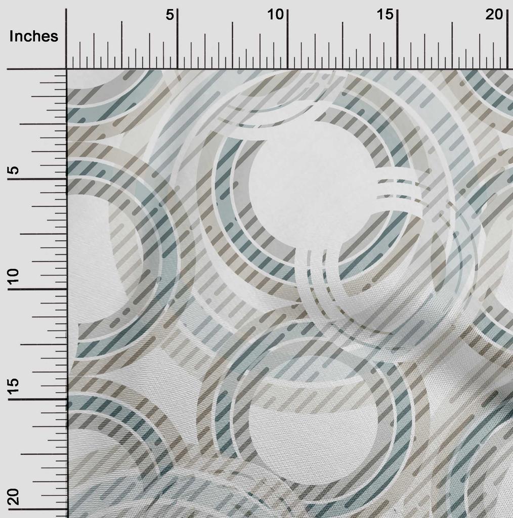 oneOone Bawełna Flex Jasnoszara Tkanina Geometryczna DIY Odzież Tkanina do Quiltingu Tkanina z Nadrukiem Na Metry 40 Calowa