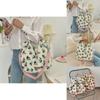 Stylish Soft Floral Tote Bag For Women Perfect For Daily Use In Autumn And Winter Seasons