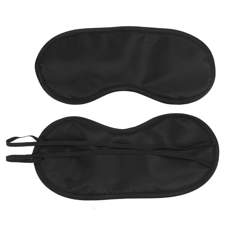 Solid Color Blackout Eye Mask: Hot/Cold Compress for Eye Fatigue Relief