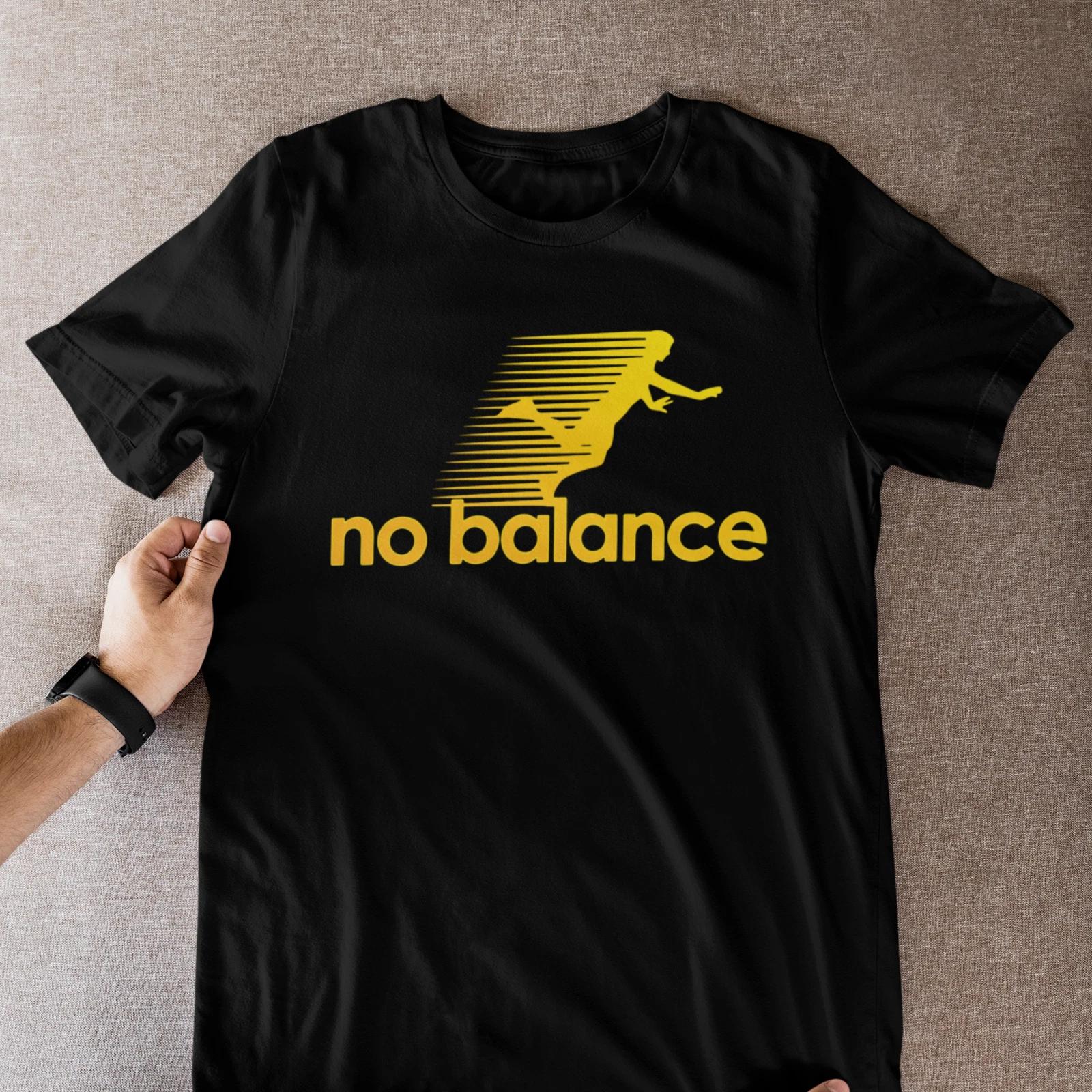 Graphic T Shirt No Balance Runner Speed Motion Lines Tee XL