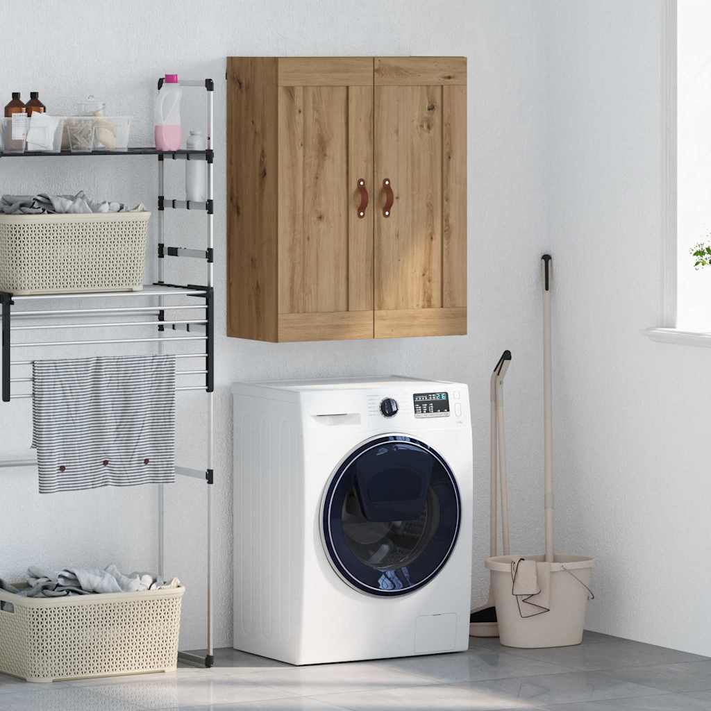 Artisan Oak Wall Cabinet 69.5 x 34 x 90 cm Particleboard