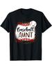 Oversized Baseball Aunt Leopard Print T-Shirt - Loose Fit Casual Round Neck Shir
