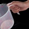 3 szt. 1000 ml 450 ml 250 ml Miarki Przezroczyste Plastikowe Miarki z Uchwytami do Płynów Mąki Proszku Niezbędne Kuchenne do Pieczenia Gotowania Mieszania
