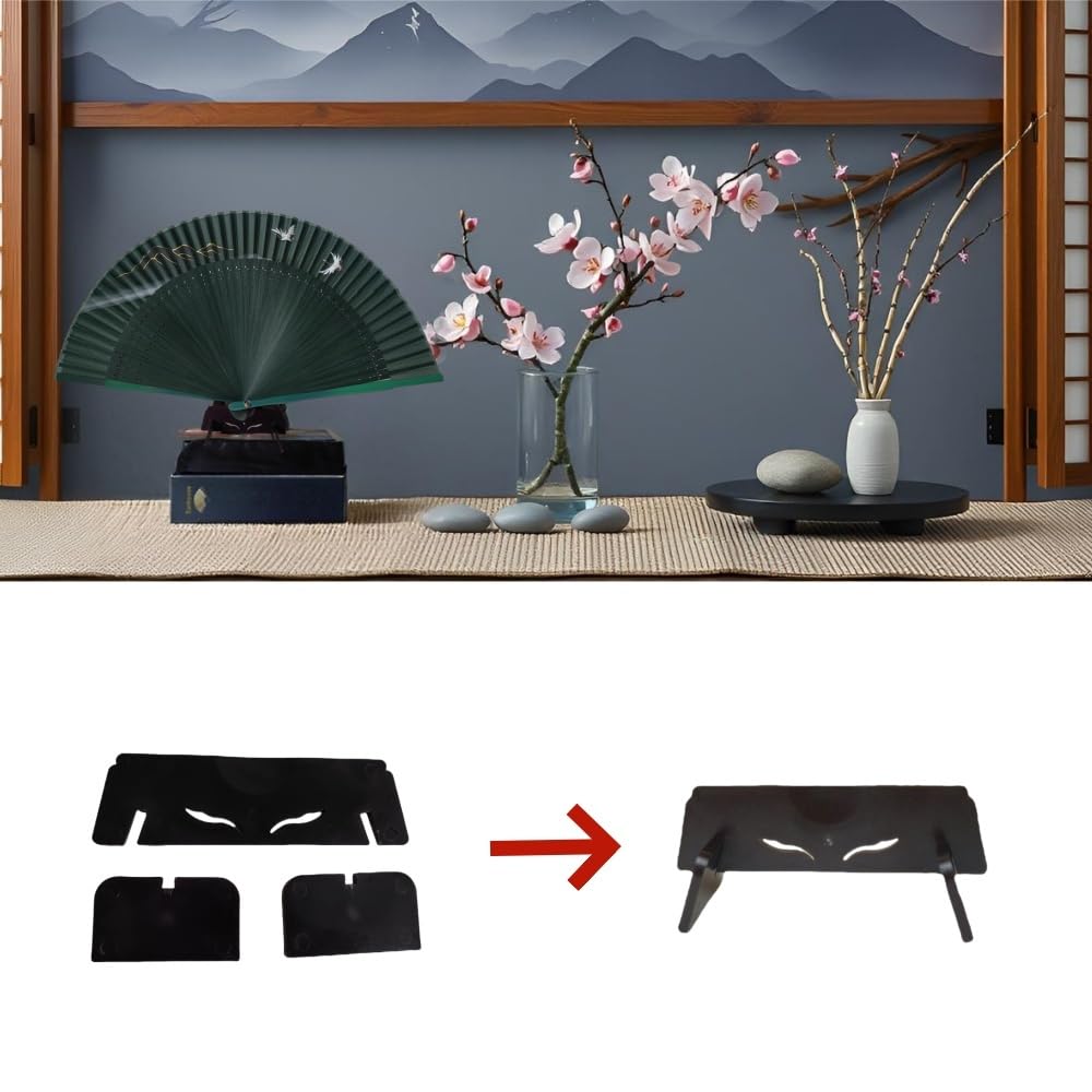 Sarkovos Folding Natural Japanese Style for Yukata and Summer Heatstroke Summer Gift for Fireworks Japanese with Fan Women's Fan, Bamboo, Fan, Kimono,
