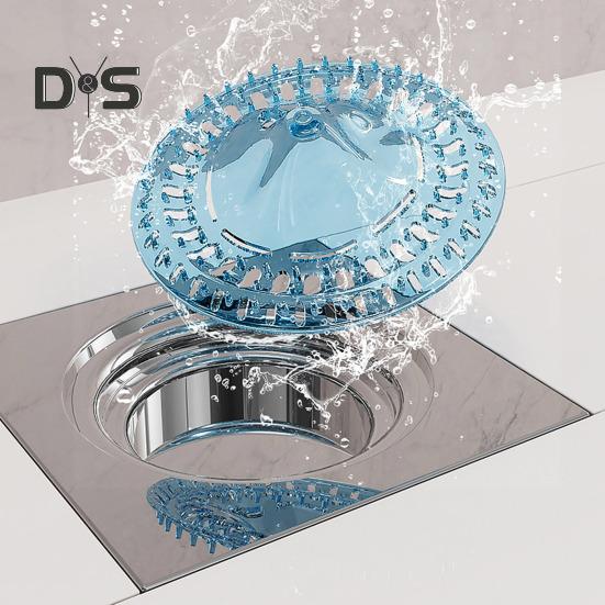 10 Stück Bodenablauf Kunststoff Haarfänger Netzabdeckungen Einfache Installation Duschablaufabdeckung Heimwartungswerkzeug