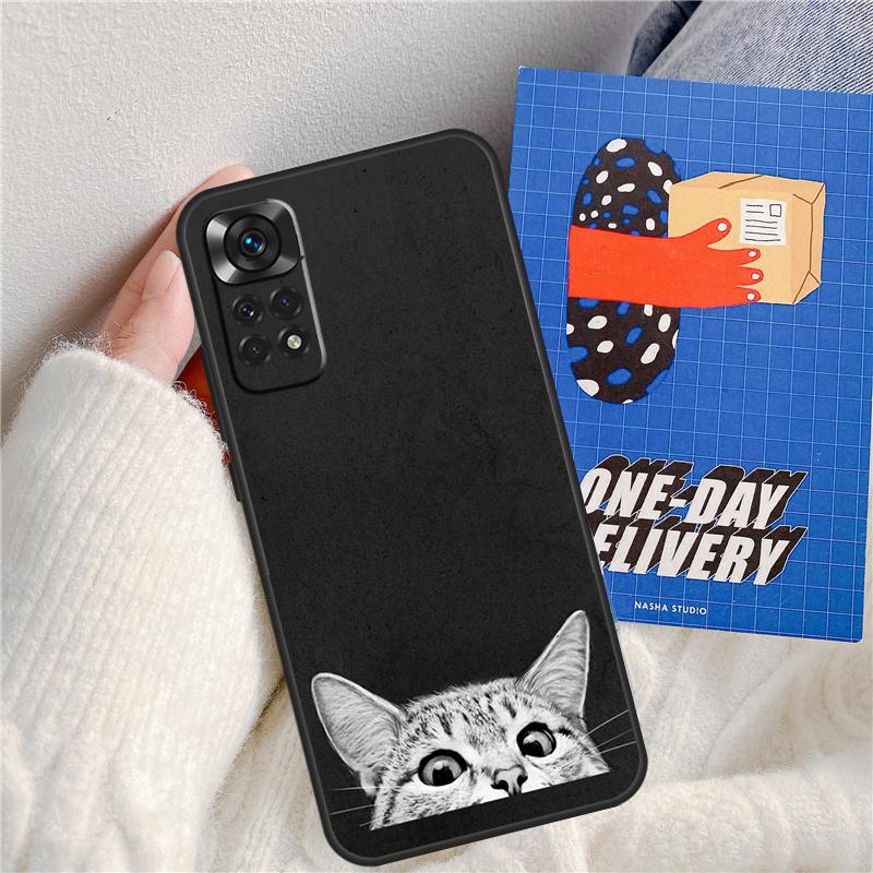 Space Happy Cats Funda For Xiaomi Redmi Note 11 9 10 12 13 14 Pro 9S 10S 11S 12S Redmi 13C 10C 12C 14C Case