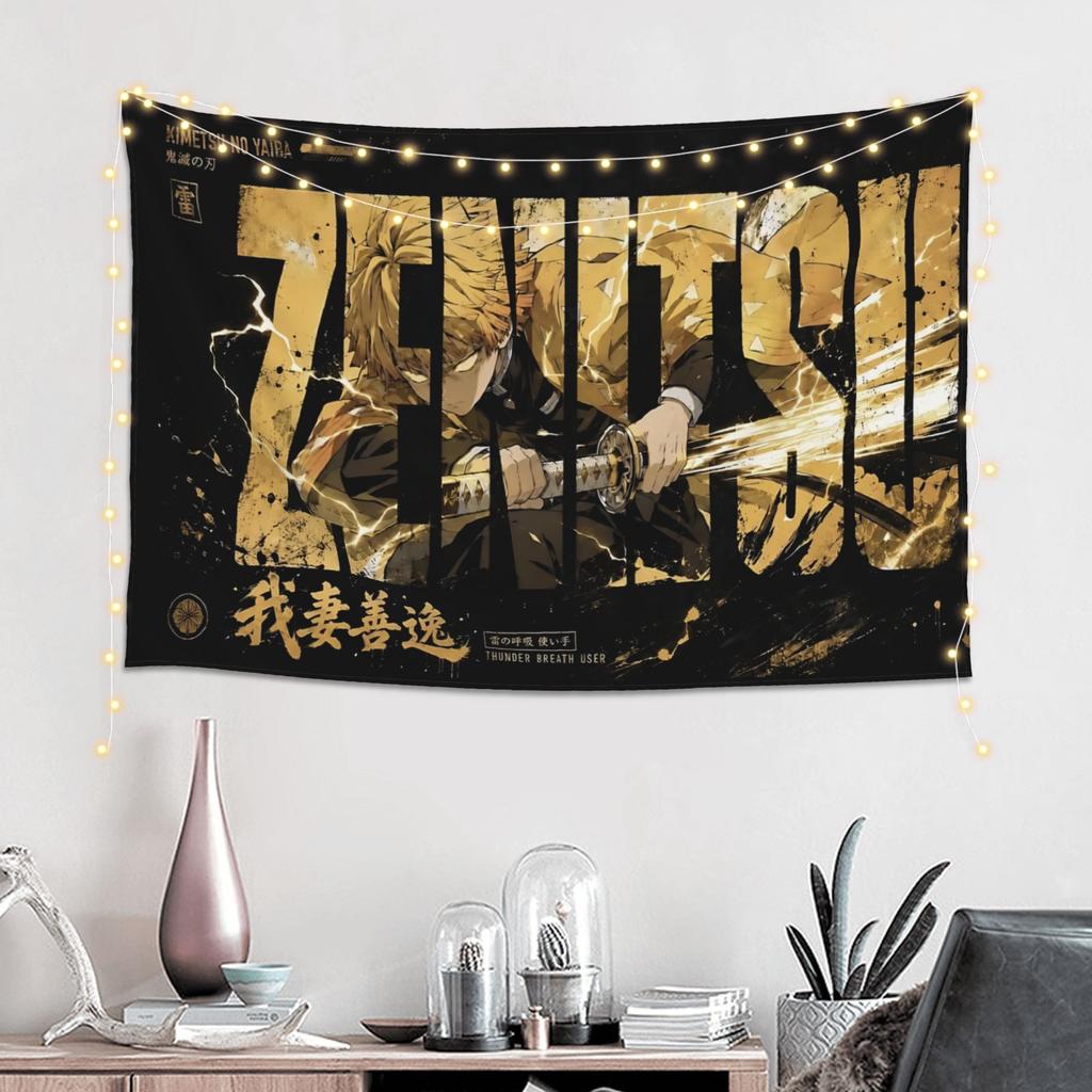 Demon Slayer Cutecore Tapestry Room Decoration Home Decoration Tapestry Decor Accessories Cute Room Decor