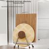 Useful Stainless Steel Cutting Board Holder Rustproof Space Saving Chopping Board Organizer Thickening Pan Cover Shelf