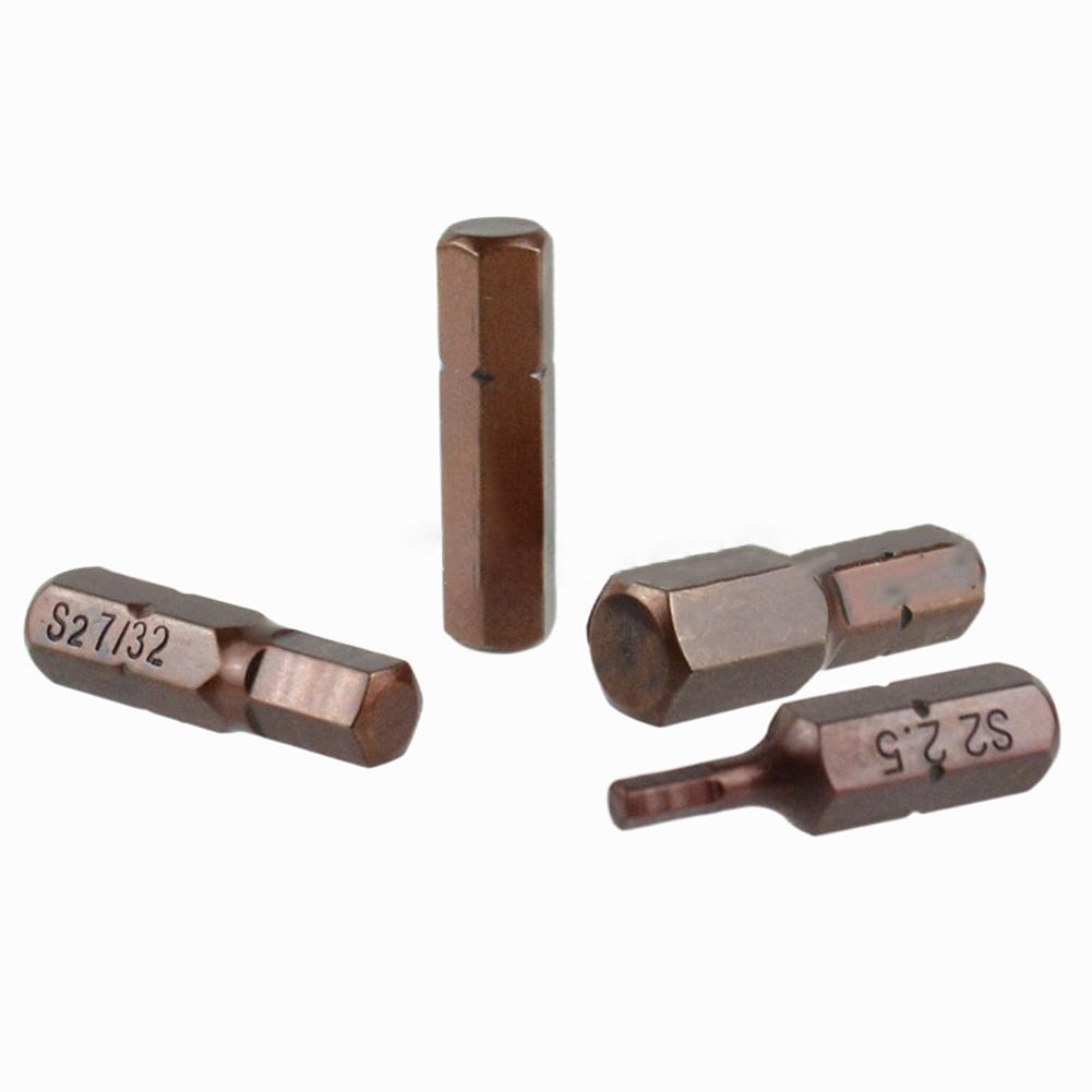 12pc/24pc Screwdriver Bit Set 25mm 1/4in Hex Shank Security Magnetic Driver Bit Pneumatic Electric Screwdriver Bit Hand Tool Set